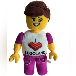 LEGO Plush Toy - Yellow and Pink